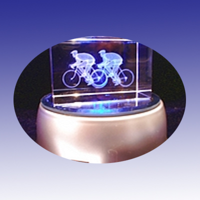 Bicycle (3D, 50x50x80 mm/2x2x3 inch)