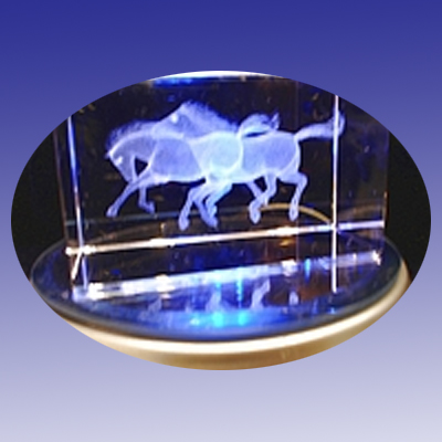 Horse-2 (3D, 50x50x80 mm/2x2x3 inch)