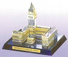 St Mark's Square-Italy (107x95x80 mm/4.2x3.74x3 inch)