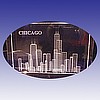 Chicago (3D, 30x80x120 mm/1x3x5 inch)