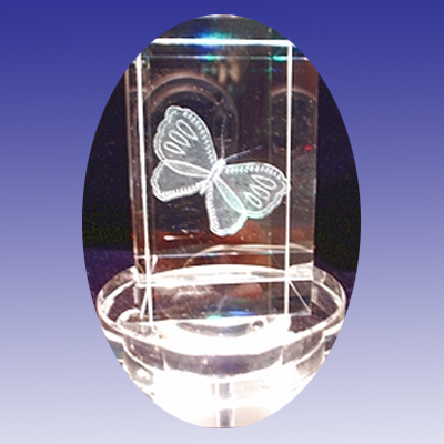 Butterfly01 (3D, 50x50x80 mm/2x2x3 inch)