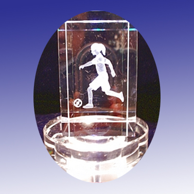 Soccer_W (3D, 50x50x80 mm/2x2x3 inch)