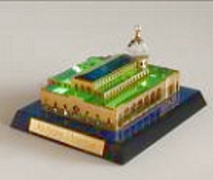 Al Aqsa Mosque (71x61x35 mm/2.8x2.4x1.38 inch)