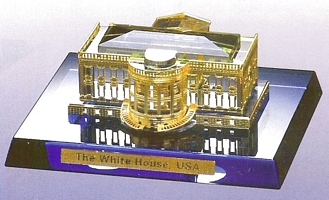 The White House, USA (71x61x28 mm/2.8x2.4x1.1 inch)