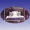 White House (3D, 50x50x80 mm/2x2x3 inch)